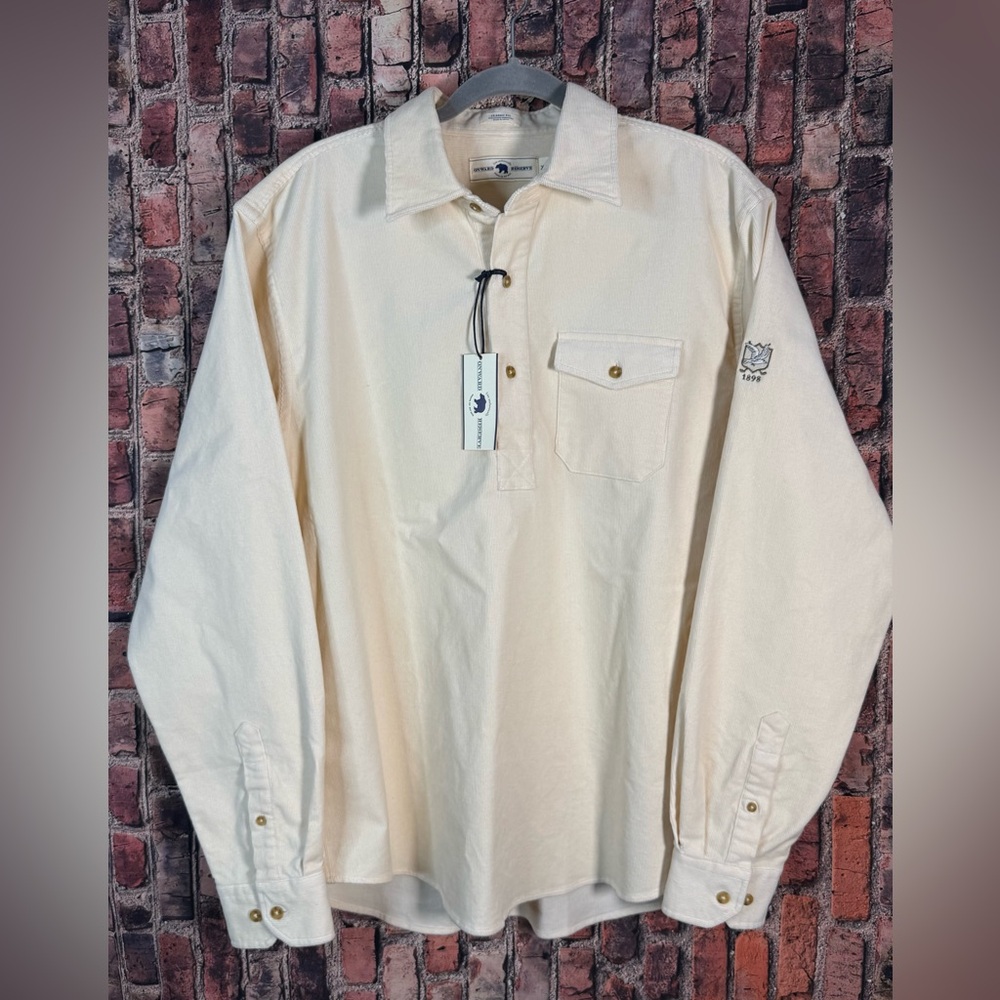 Onward‎ Reserve Men’s Corduroy Classic fit Cream NWT Sz XL